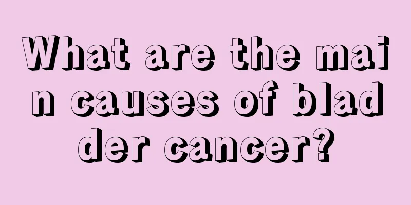 What are the main causes of bladder cancer?