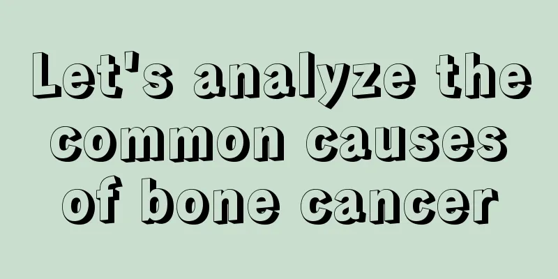 Let's analyze the common causes of bone cancer