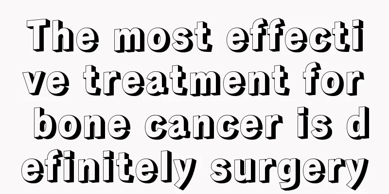 The most effective treatment for bone cancer is definitely surgery