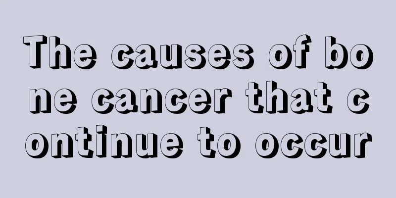 The causes of bone cancer that continue to occur