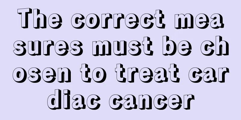 The correct measures must be chosen to treat cardiac cancer