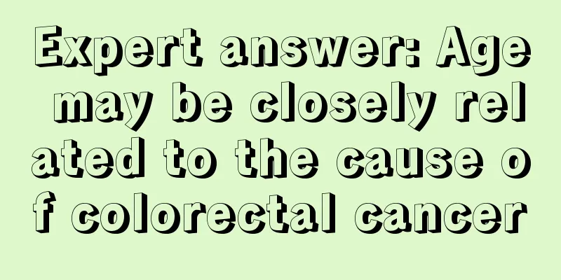 Expert answer: Age may be closely related to the cause of colorectal cancer