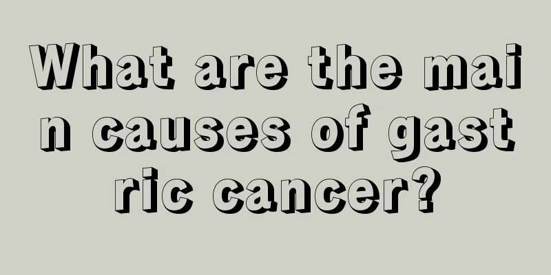 What are the main causes of gastric cancer?