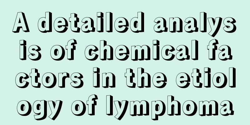 A detailed analysis of chemical factors in the etiology of lymphoma