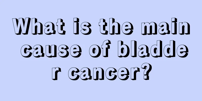 What is the main cause of bladder cancer?