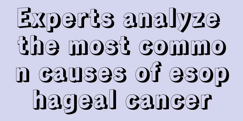 Experts analyze the most common causes of esophageal cancer