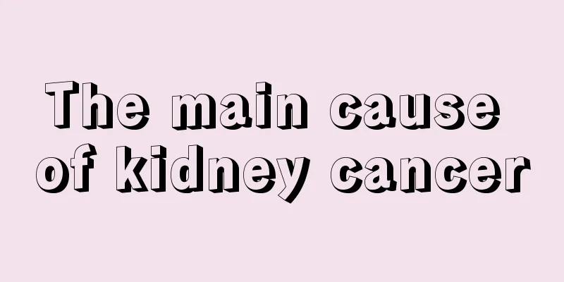 The main cause of kidney cancer