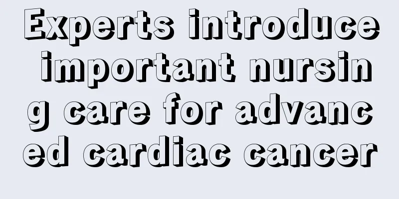 Experts introduce important nursing care for advanced cardiac cancer