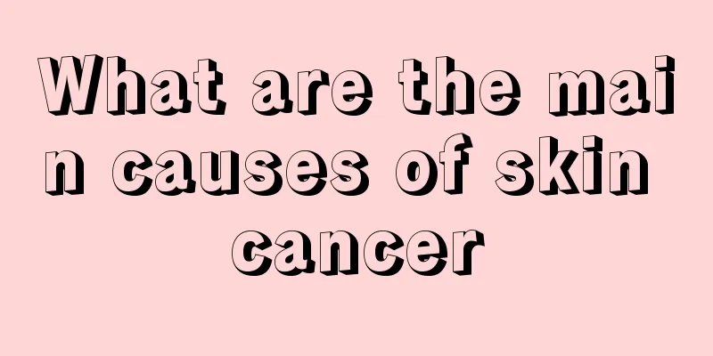 What are the main causes of skin cancer
