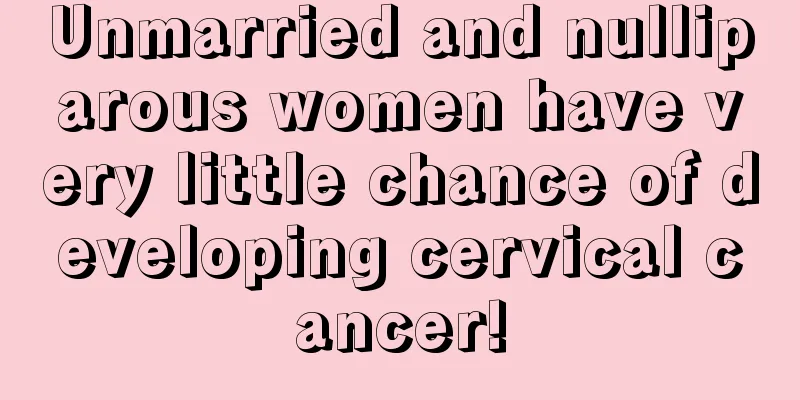 Unmarried and nulliparous women have very little chance of developing cervical cancer!