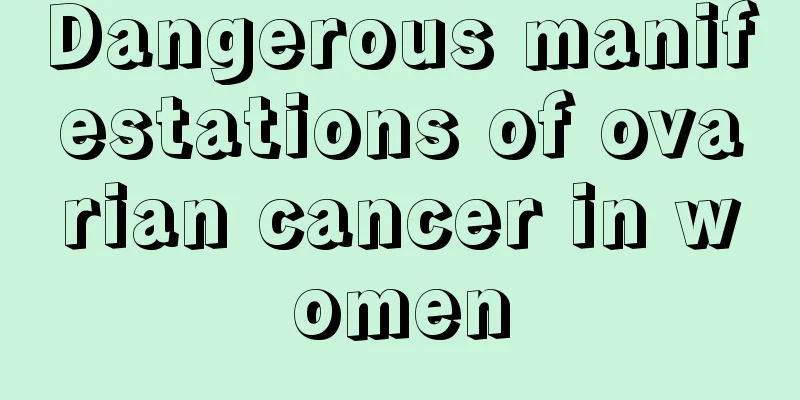 Dangerous manifestations of ovarian cancer in women