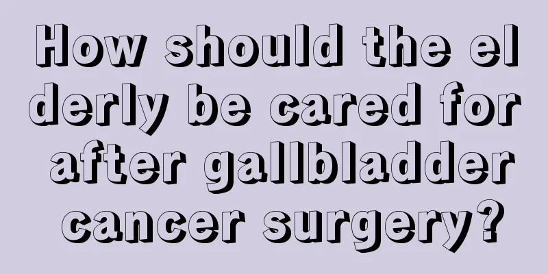 How should the elderly be cared for after gallbladder cancer surgery?
