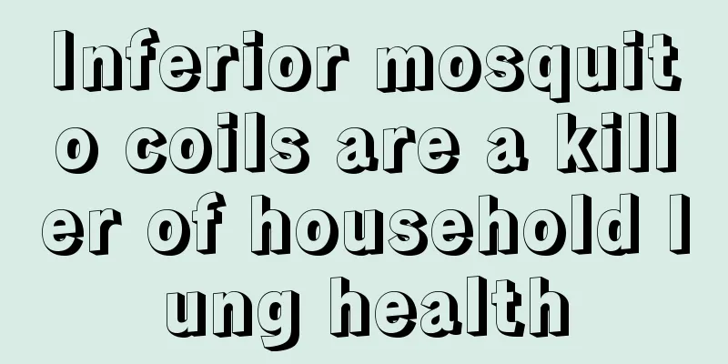 Inferior mosquito coils are a killer of household lung health