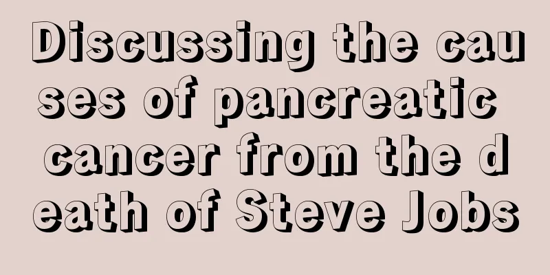 Discussing the causes of pancreatic cancer from the death of Steve Jobs