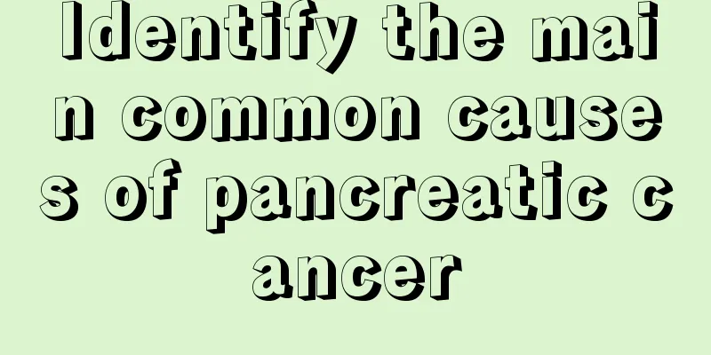 Identify the main common causes of pancreatic cancer
