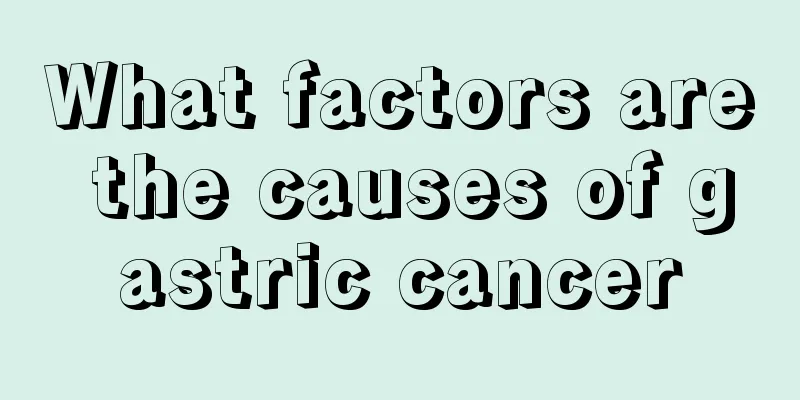 What factors are the causes of gastric cancer