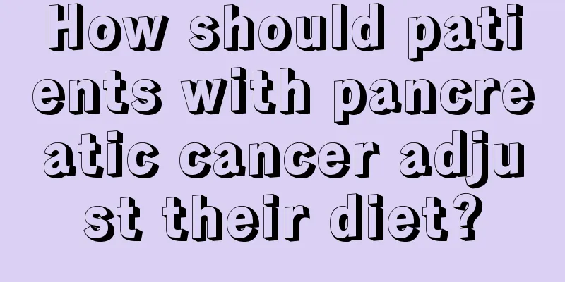How should patients with pancreatic cancer adjust their diet?