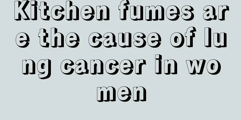 Kitchen fumes are the cause of lung cancer in women