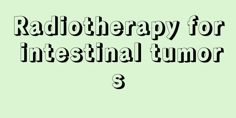 Radiotherapy for intestinal tumors