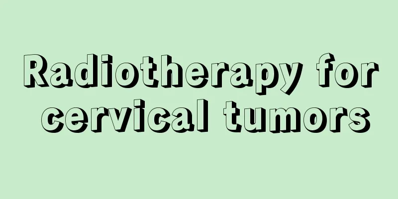 Radiotherapy for cervical tumors