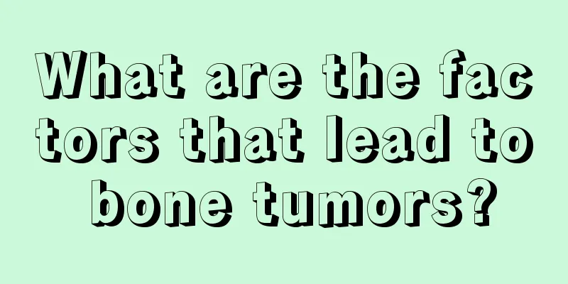 What are the factors that lead to bone tumors?