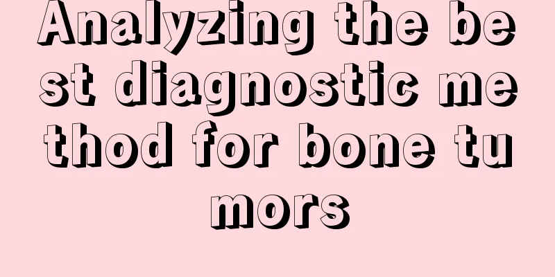 Analyzing the best diagnostic method for bone tumors