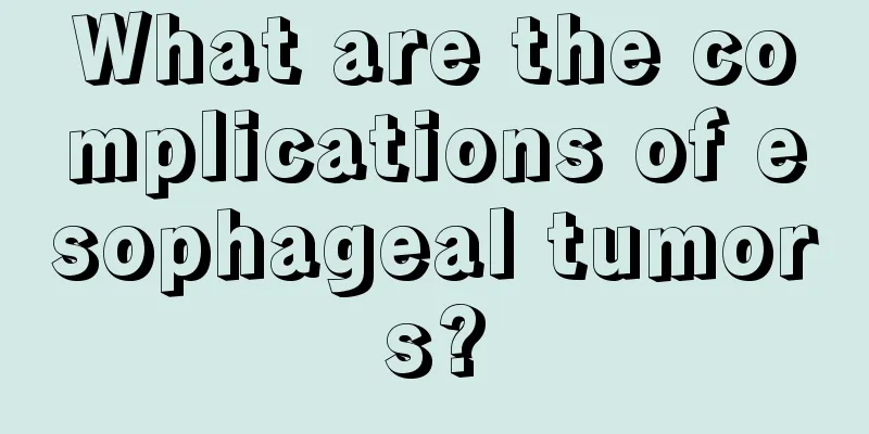 What are the complications of esophageal tumors?