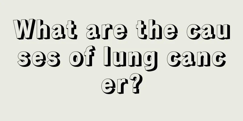 What are the causes of lung cancer?