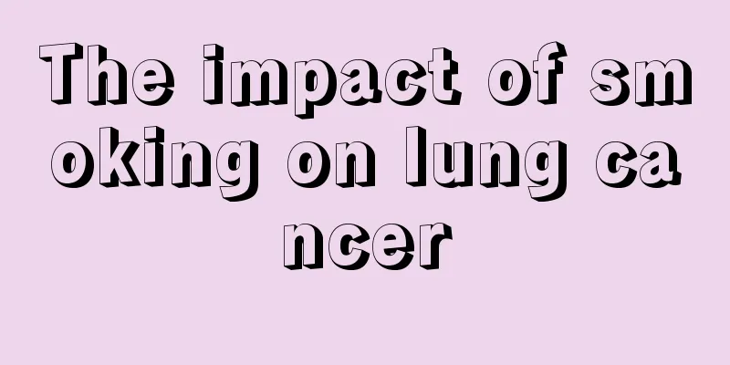 The impact of smoking on lung cancer
