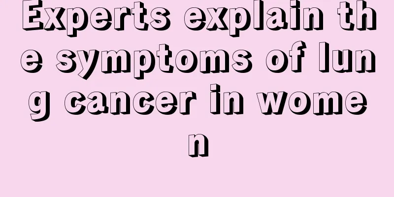 Experts explain the symptoms of lung cancer in women
