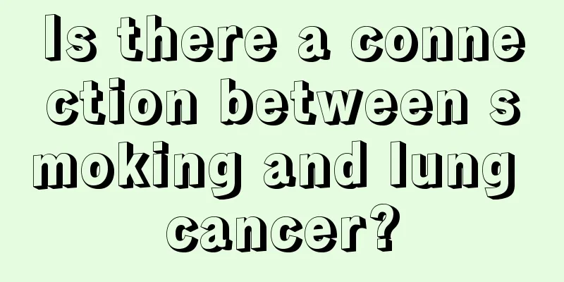 Is there a connection between smoking and lung cancer?