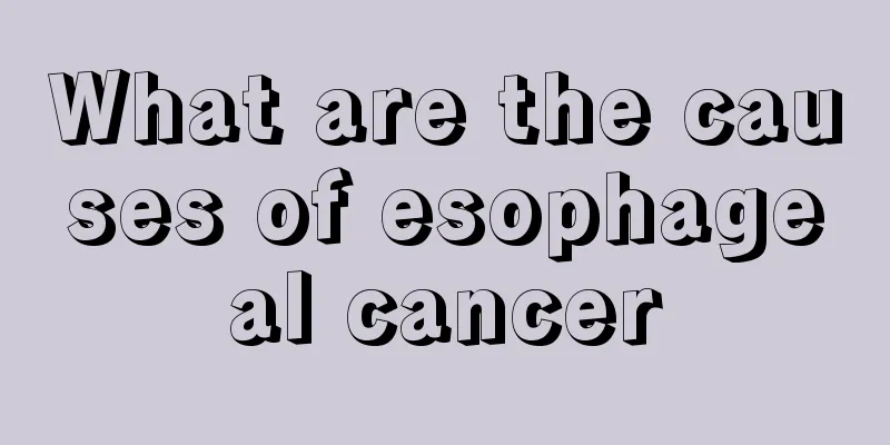 What are the causes of esophageal cancer