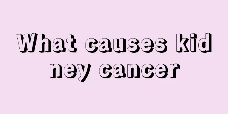 What causes kidney cancer