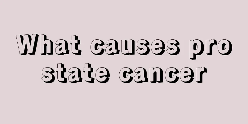 What causes prostate cancer