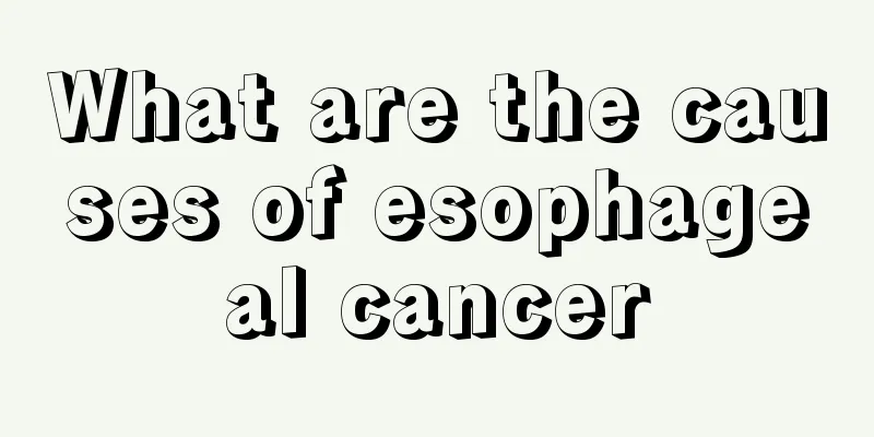 What are the causes of esophageal cancer