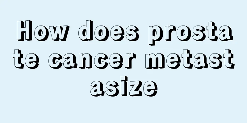 How does prostate cancer metastasize