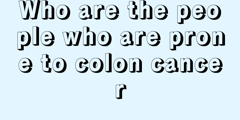 Who are the people who are prone to colon cancer