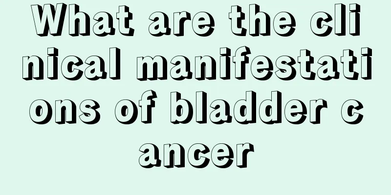 What are the clinical manifestations of bladder cancer