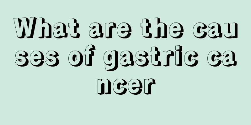 What are the causes of gastric cancer