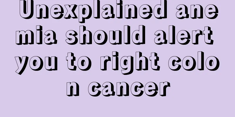 Unexplained anemia should alert you to right colon cancer
