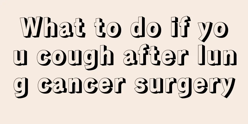 What to do if you cough after lung cancer surgery
