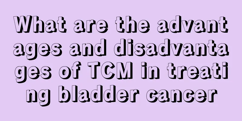 What are the advantages and disadvantages of TCM in treating bladder cancer