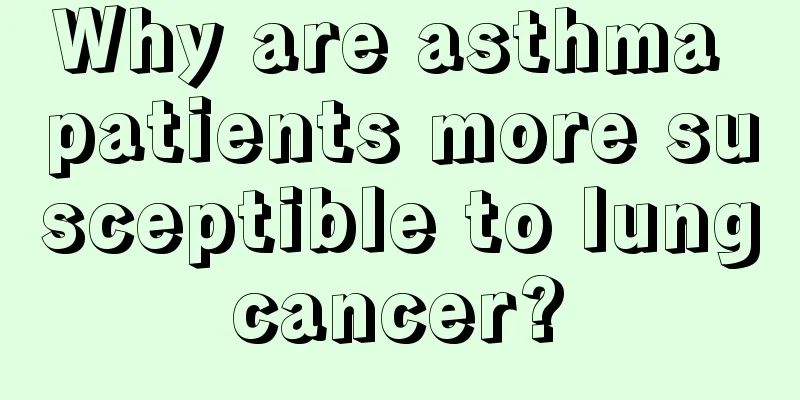 Why are asthma patients more susceptible to lung cancer? 