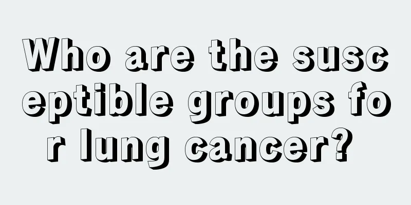 Who are the susceptible groups for lung cancer? 