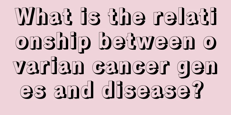 What is the relationship between ovarian cancer genes and disease? 