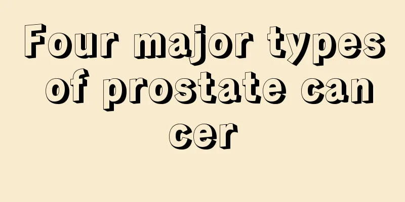Four major types of prostate cancer